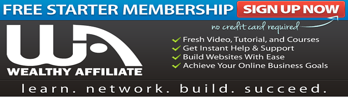 Wealthy Affiliate Starter Membership